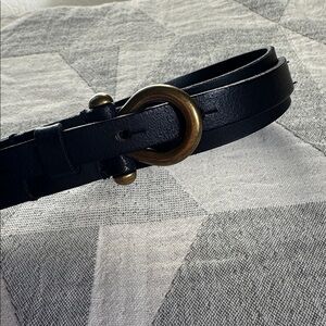 Black Leather Belt